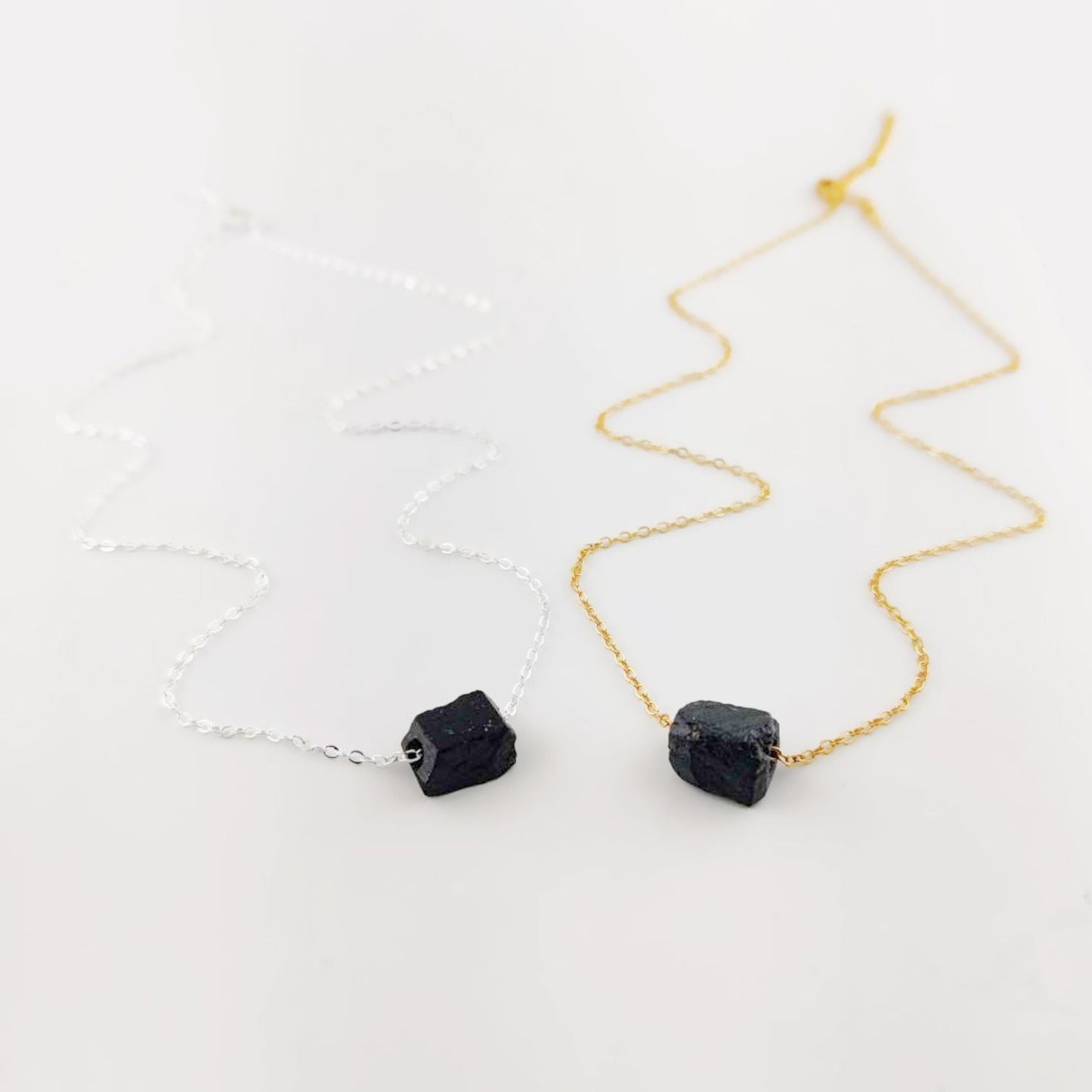 Handmade Black Tourmaline Necklace – Protective Crystal Jewelry