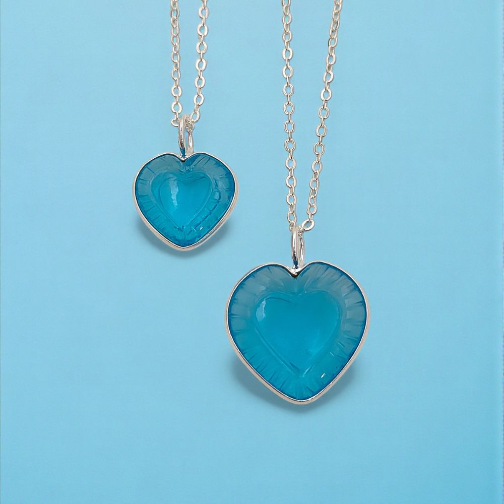 Natural Blue Topaz Gemstone Pendant