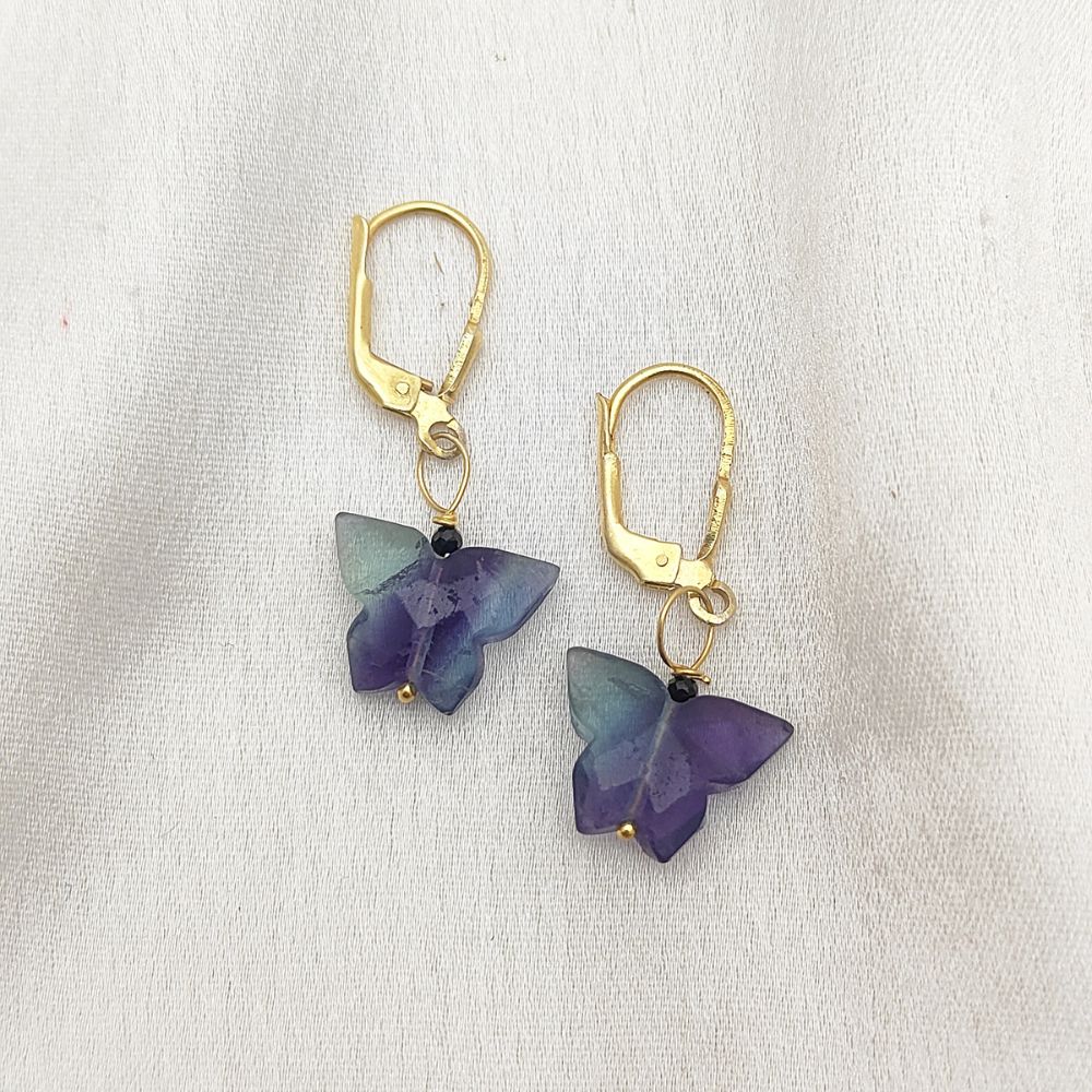 Handcarved Fluorite Gemstone