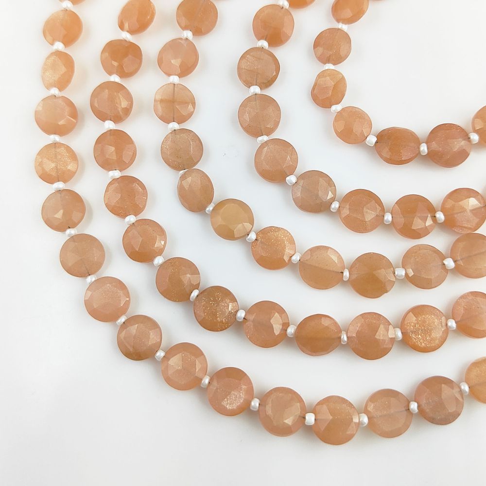 Genuine Peach Moonstone – Soft & Elegant Glow