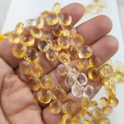 Citrine Beads for Jewelry Design – Elegant Yellow Gemstones for Necklace and Bracelet Making