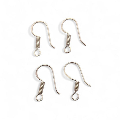 French Hook Earring Wires Gold Plated, Waterproof Silver Ear Wires for DIY Jewelry, Crafts & Handmade Designs Great Gift for Jewelry Makers