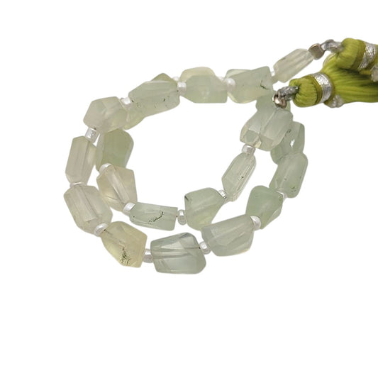 Genuine Green Prehnite Nugget Shape Beads 5-12 mm Gemstone Bead For DIY Jewelry Making For Bracelets & Necklaces