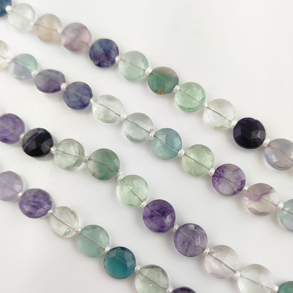 Natural Fluorite Gemstone – Stunning Multicolor Hues