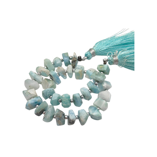 Genuine Larimar Nugget Beads