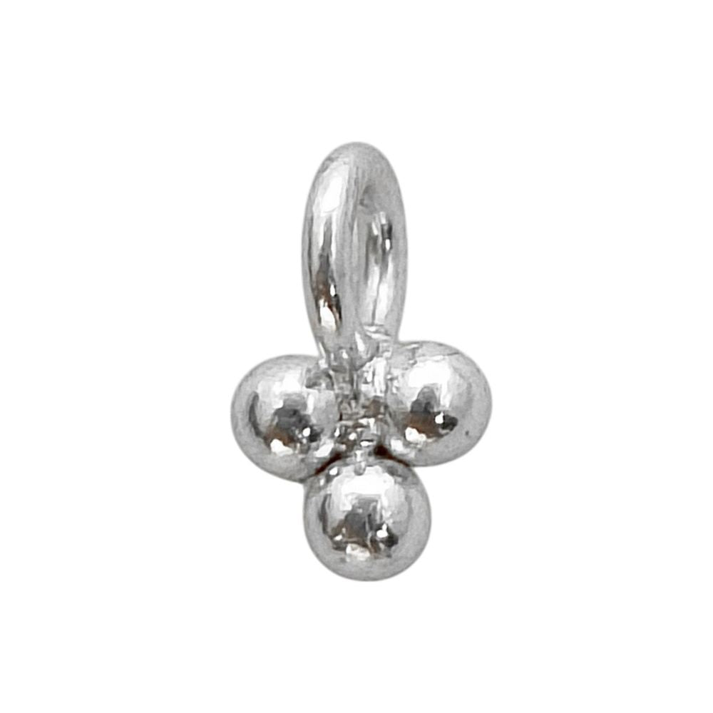 Gold Round Ball Cluster Pendant Charm Jewelry Making Supplies for Earrings & Necklaces