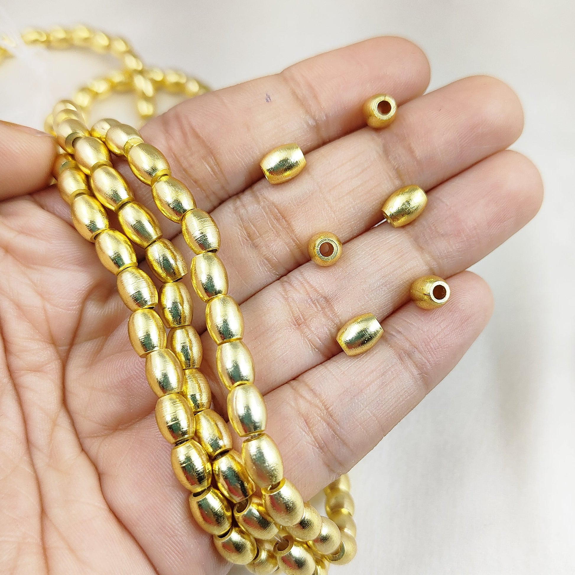 Elegant Gold Spacer Beads