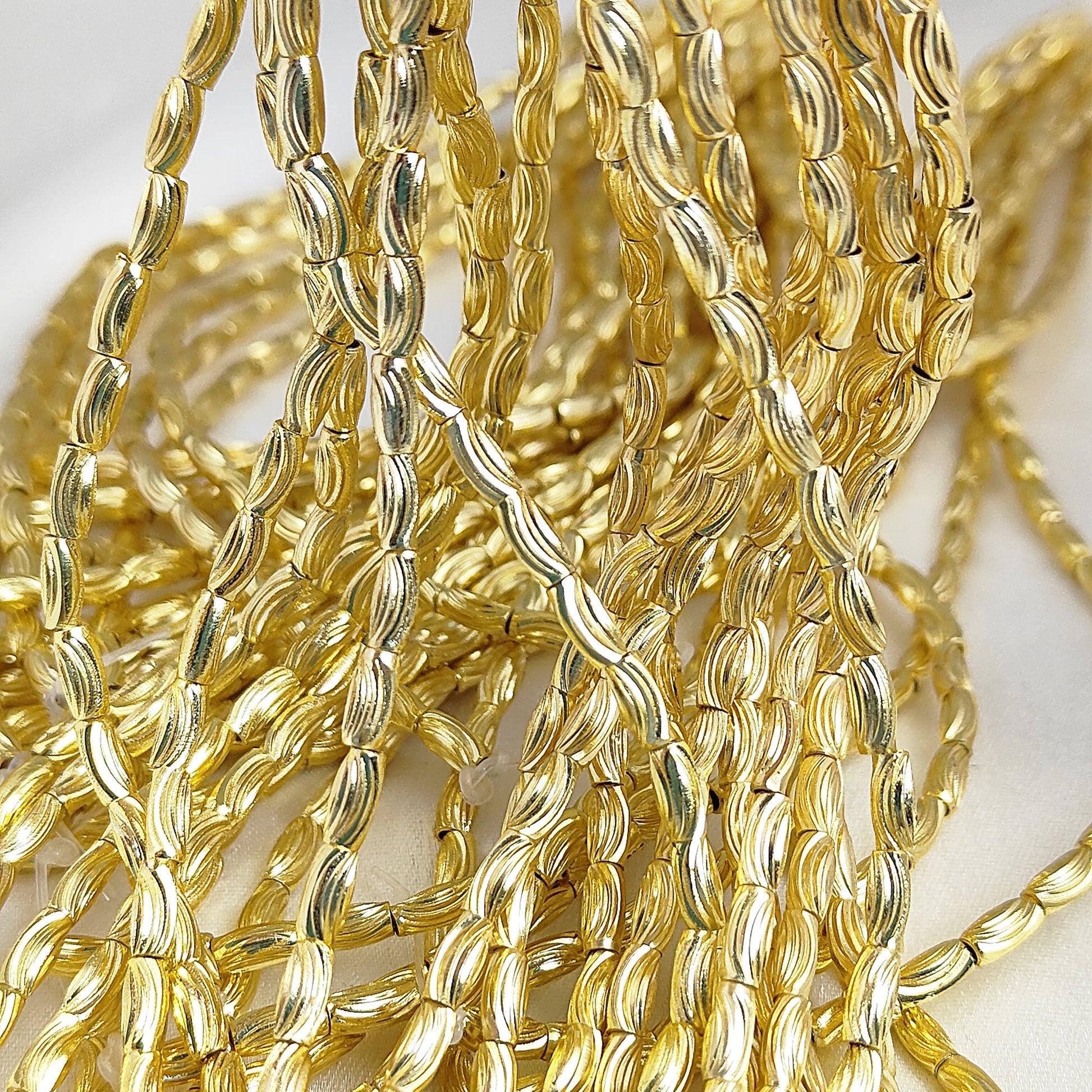 Tube beads for handmade necklaces and bracelets