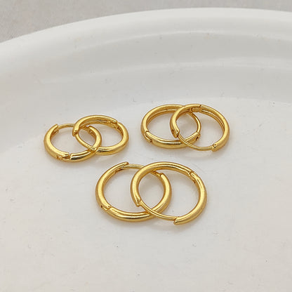 Gold & Silver Plated Hoop Earrings Findings Hinged Lever Back Hoops for DIY Jewelry & Earring Making Supplies- Selling Per Pair