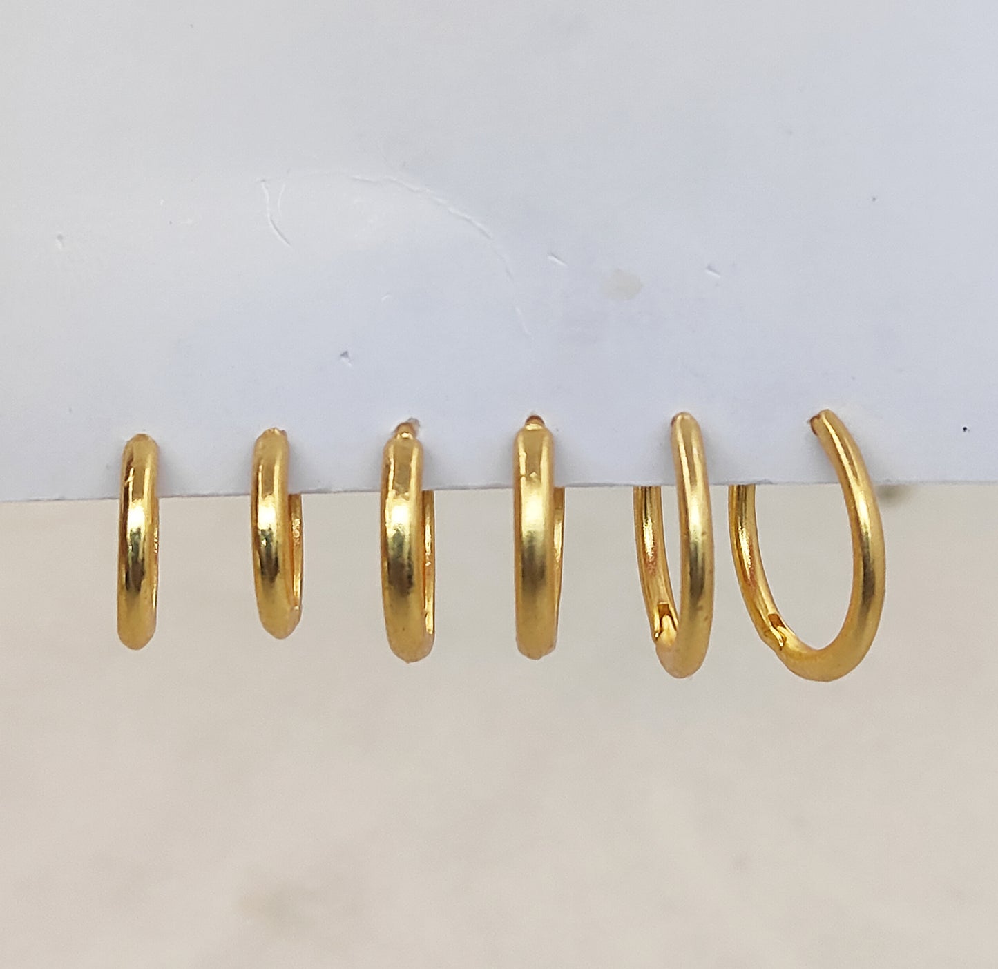 Gold & Silver Plated Hoop Earrings Findings Hinged Lever Back Hoops for DIY Jewelry & Earring Making Supplies- Selling Per Pair