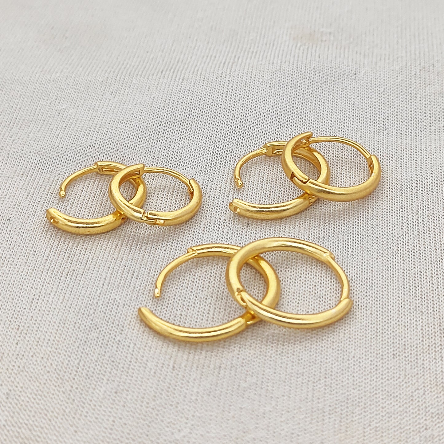 Gold & Silver Plated Hoop Earrings Findings Hinged Lever Back Hoops for DIY Jewelry & Earring Making Supplies- Selling Per Pair