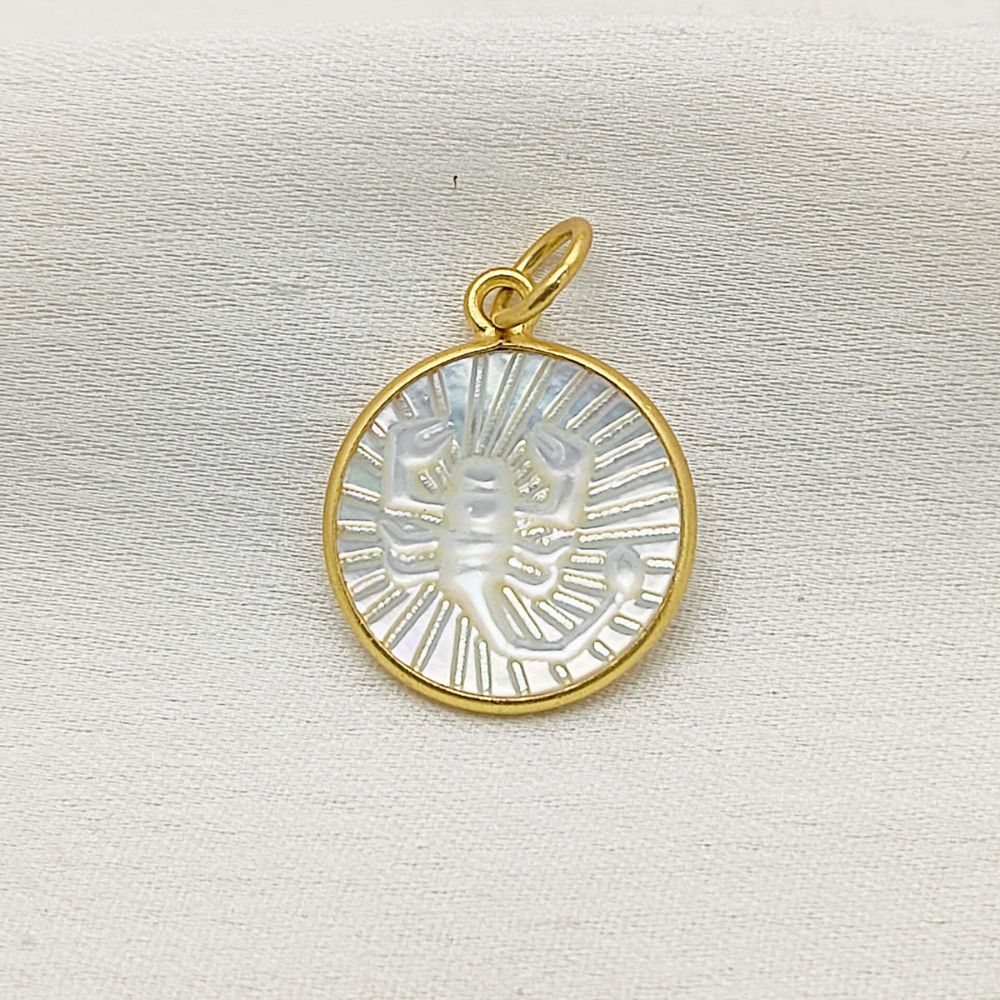 Dainty Scorpio Birthstone Necklace – Astrology Jewelry