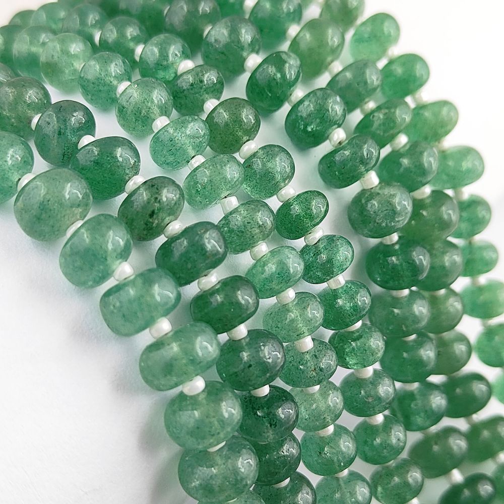 High-Quality Green Strawberry Quartz – Soft & Earthy Beauty