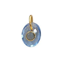 Handcrafted Tanzanite Quartz & Labradorite Pendant Artisan Double Stone Charm for DIY Jewelry Making