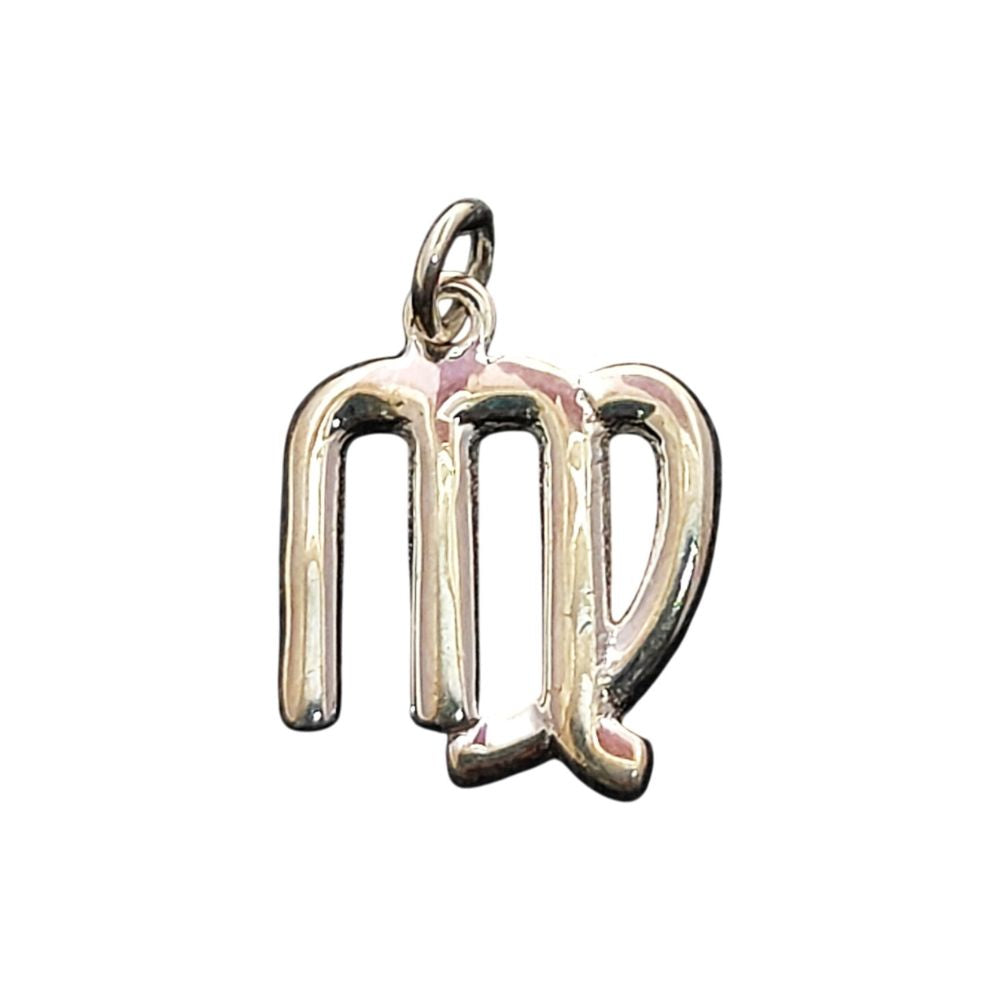 Zodiac Sign Pendant in 925 Sterling Silver Handmade Astrology Charm for Jewelry Making – Selling Per Piece