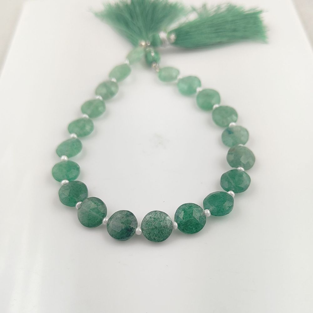 Unique Green Strawberry Quartz – Soft & Elegant