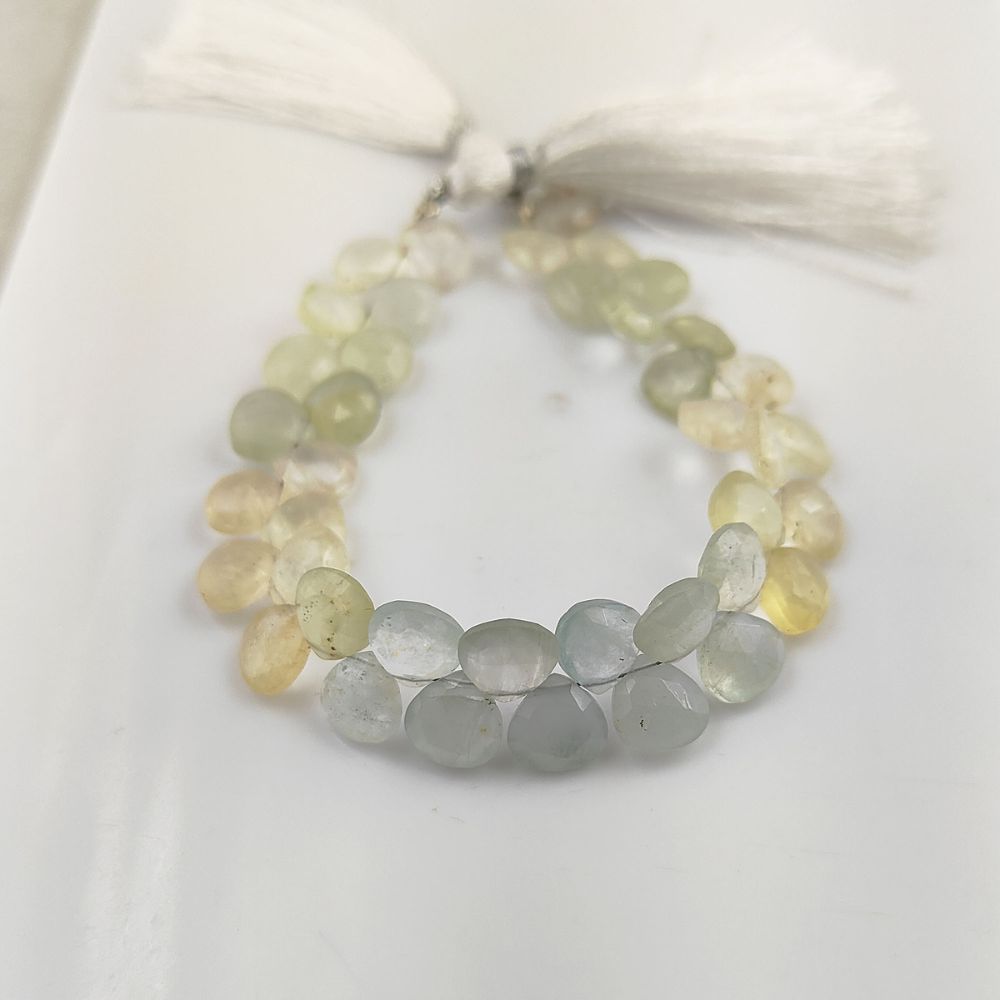 Faceted Blue Aquamarine Beads – Ideal for Unique Jewelry Designs