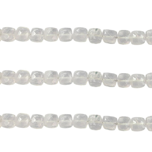 Ice Quartz Crystal Gemstone Beads, Clear Sparkling Beads for DIY Jewelry Making, Bracelets & Necklaces – Selling Per Strand