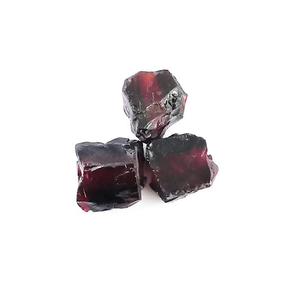 January Birthstone Garnet Gemstones 3mm Drilled Beads for DIY Jewelry & Gifts