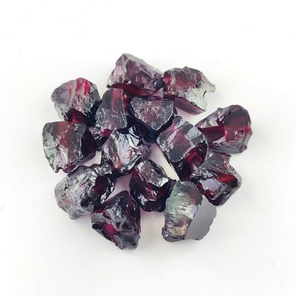 January Birthstone Garnet Gemstones 3mm Drilled Beads for DIY Jewelry & Gifts