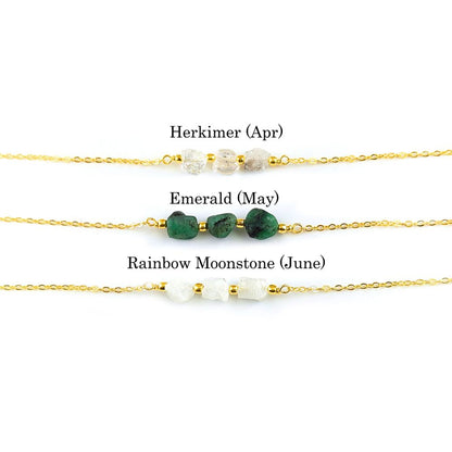 Gold Plated Moonstone Necklace – Elegant Handmade Jewelry for Women