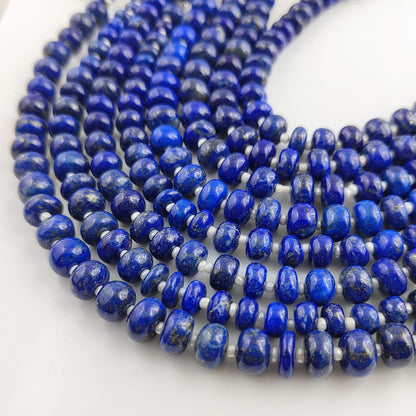 AAA-Grade Lapis Lazuli Beads – Smooth & Polished