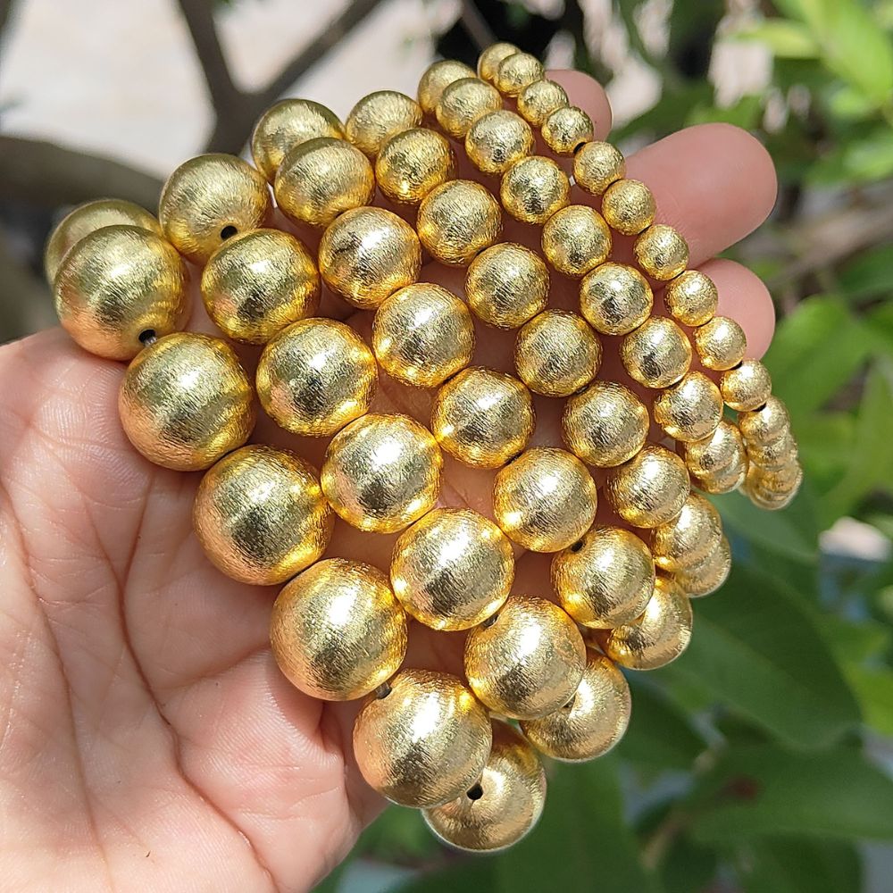 Stackable 14mm Beaded Bracelet Stretchable Unisex Jewelry for Women & Men, Ideal Birthday or Friendship Day Gift- Selling Per Bracelet