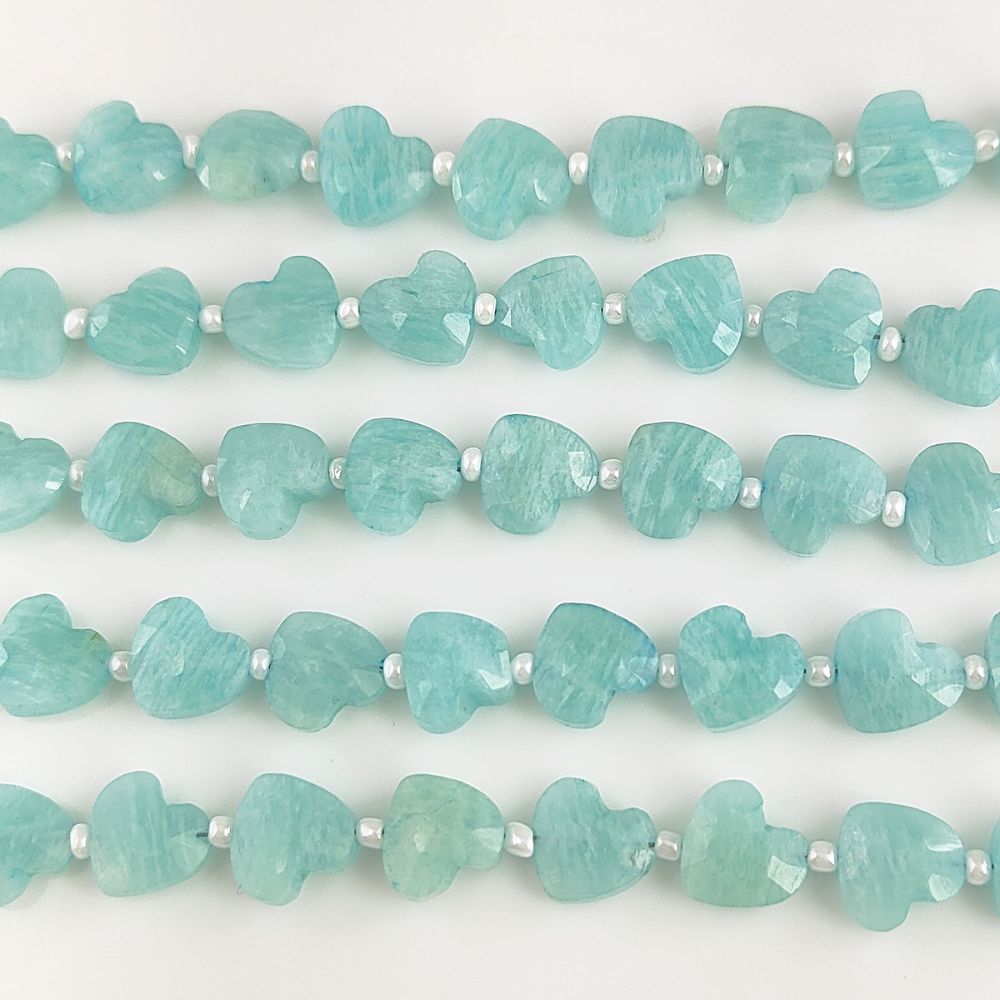 Genuine Amazonite | Beautiful Faceted Finish