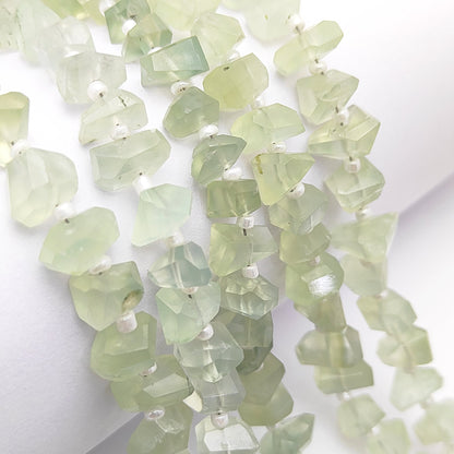 Prehnite Gemstone Chips – Loose Beads for Jewelry Making