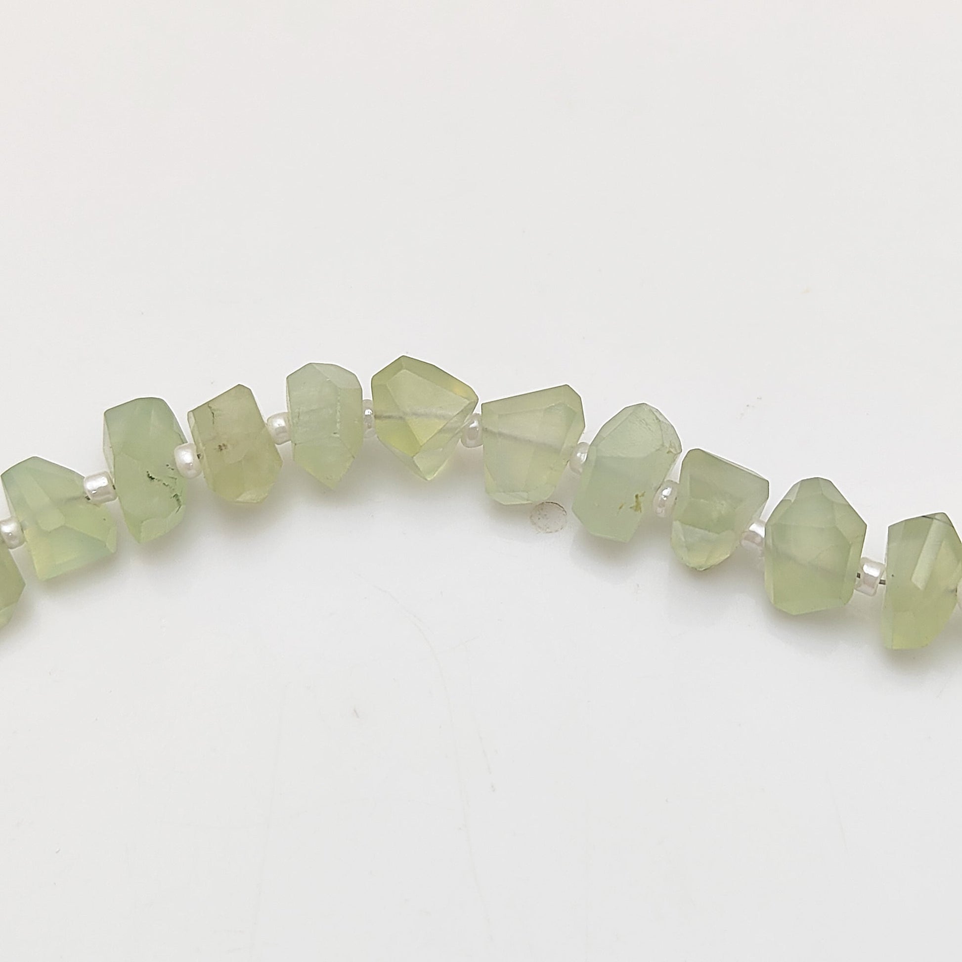 Natural Irregular Prehnite Nuggets – Loose Beads for Artisans