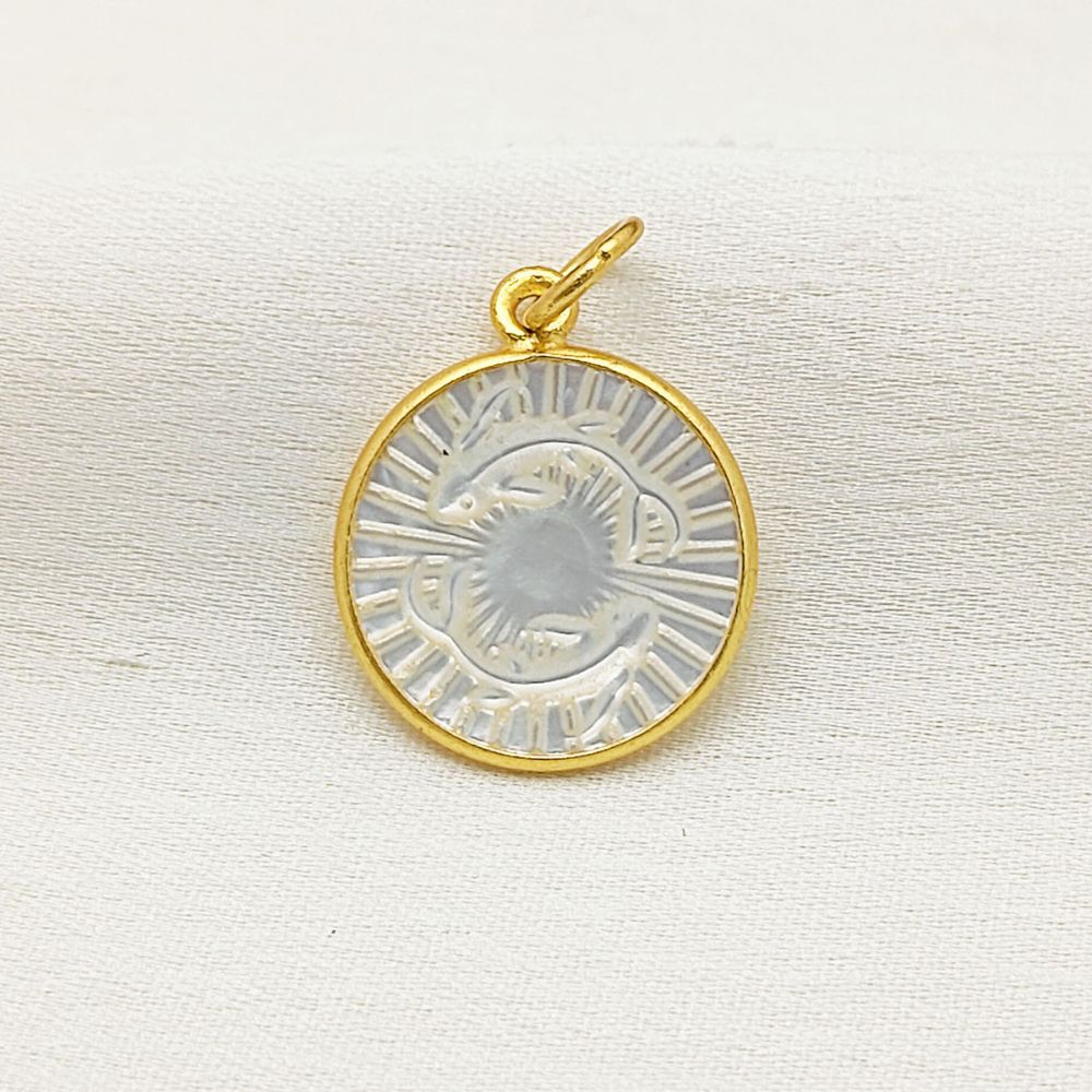 Dainty Pisces Birthstone Necklace – Astrology Jewelry