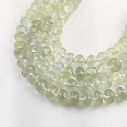 Genuine Prehnite Strands – Light Green Glow
