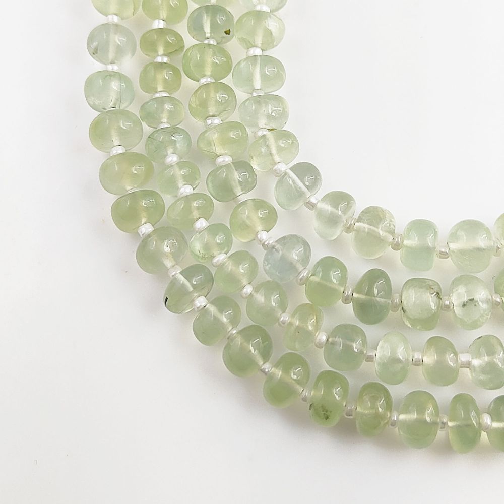 Natural Prehnite Beads – Perfect for Jewelry Making