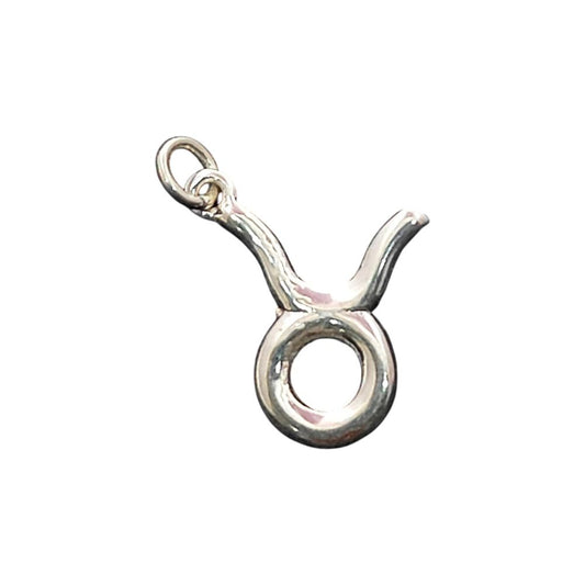 Taurus Star Sign Pendant Handmade 925 Sterling Silver Horoscope Symbol Charm – Selling Per Piece