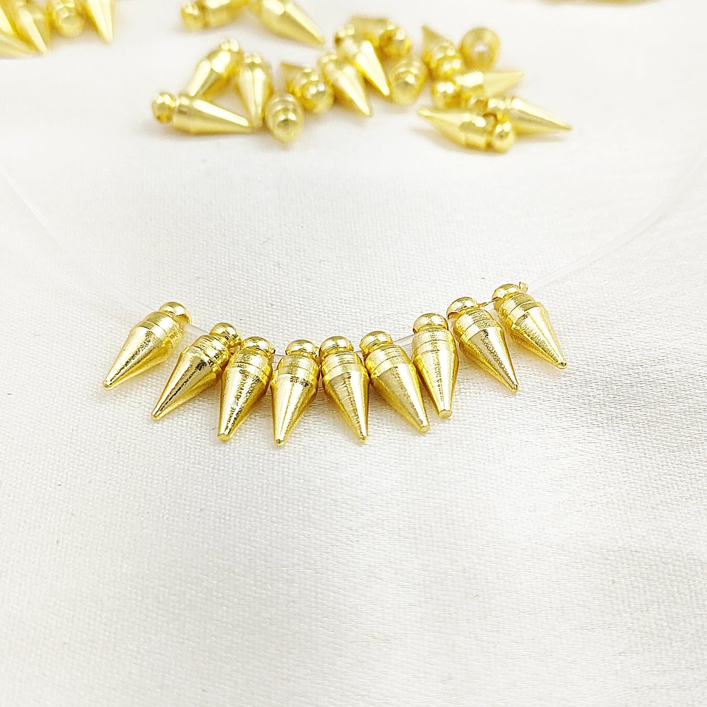 Unique tribal spike charm for DIY necklaces and bracelets