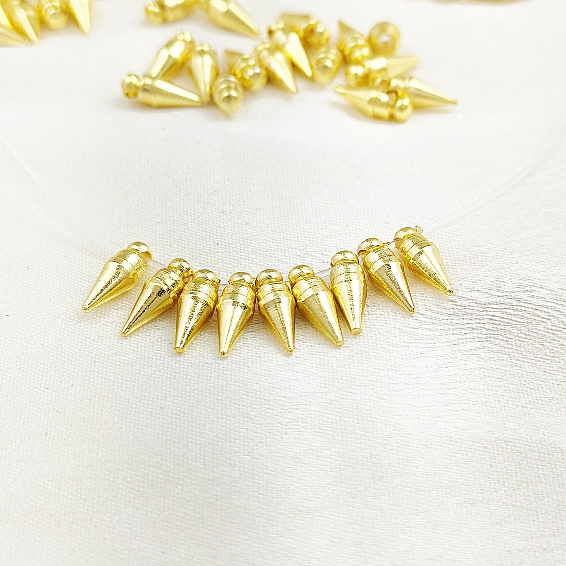 Unique tribal spike charm for DIY necklaces and bracelets