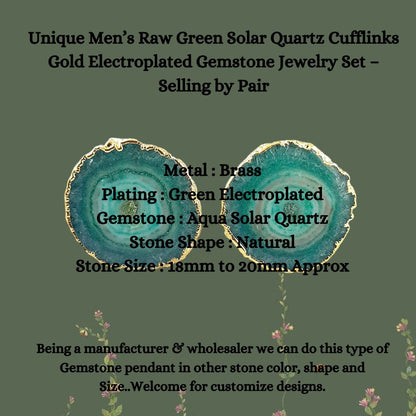 Gold Electroplated Handmade Gemstone Jewelry