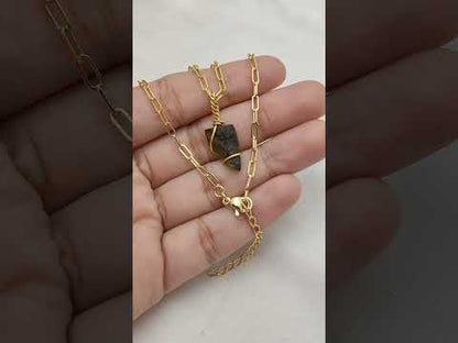 Raw Moldavite Wire Wrapped Necklace Green Crystal Healing Pendant for Transformation & Heart Chakra- Selling Per Piece