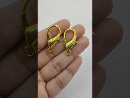 Metal Lobster Claw Clasps for Keychains Big Lobster Connectors for Jewelry Making, Crafting, and Designer Handmade Accessories- Selling By 5 Pcs Set