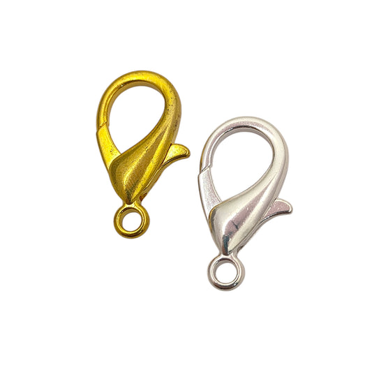 Metal Lobster Claw Clasps for Keychains Big Lobster Connectors for Jewelry Making, Crafting, and Designer Handmade Accessories- Selling By 5 Pcs Set